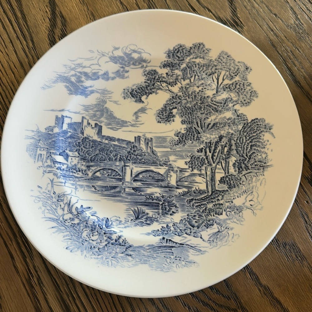 VTG Enoch Wedgewood Tunstall COUNTRYSIDE 10" Dinner Plate Wedgwood England